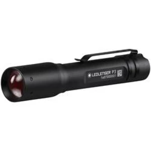 LED světlo na klíče , mini kapesní svítilna Ledlenser P3 500883, 25 lm, 35 g, na baterii, černá