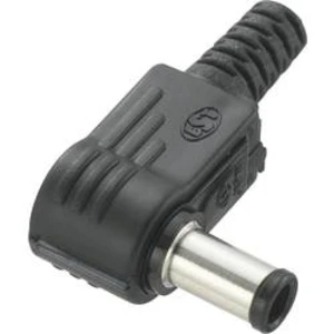 Nízkonapěťový konektor TRU COMPONENTS 1572257, 13.5 V/DC, 2 A, zástrčka, zahnutá, 5.5 mm, 1 mm, 1 ks