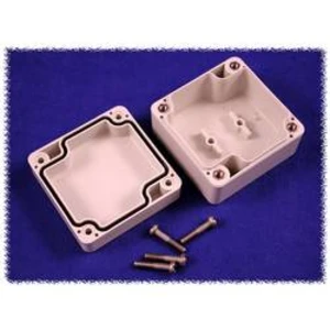 Univerzální pouzdro Hammond Electronics 1554B2GY 1554B2GY, 65 x 65 x 40 , polykarbonát, šedá, 1 ks