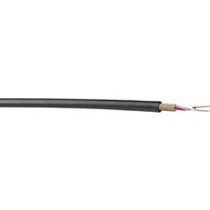 Mikrofonový kabel DRAKA 1002099, 1 x 2 x 0.22 mm², černá, metrové zboží