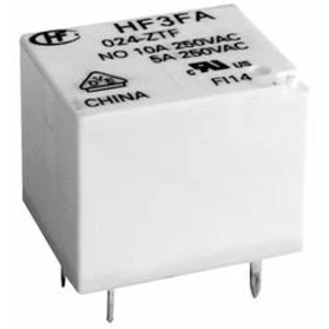 Relé Hongfa, HF3FA/012-ZTF, 10 A , 30 V/DC/ 277 V/AC , 2770 VA/ 300 W