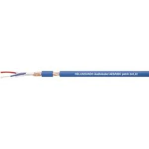 Audio kabel Helukabel 400031, 2 x 0.22 mm², modrá, metrové zboží