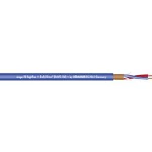 Mikrofonový kabel Sommer Cable 200-0002, 2 x 0.22 mm², modrá, metrové zboží