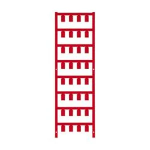 Conductor markers, MultiCard, 12 x 7,4 mm, Polyamide 66.6, Colour: Red Weidmüller Počet markerů: 160 VT SF 5/12 NEUTRAL RT V0Množství: 160 ks