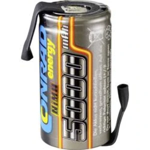 Slot pro akumulátor (modelářství) Sub-C 1.2 V, 5000 mAh, Conrad energy CE-2333122