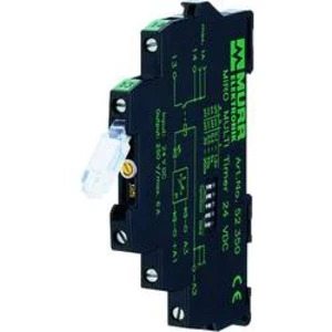 Multifunkční multifunkční časový spínač Murr Elektronik 24 V/DC, čas.rozsah: 0.1 - 300 s 1 ks