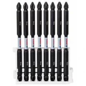 Oboustranný bit (sada) Sada dvojitých bitů Impact Control, 8 ks, 4 x PH2, 4 x PZ2,110 mm Bosch Accessories 2608522348 110 mm, 4dílná