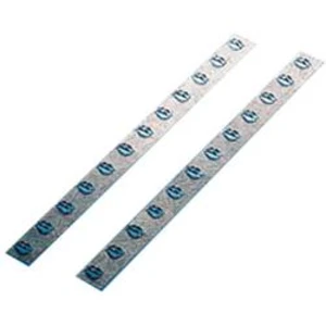 Manuflex ZB3020 Boční lišty pro přihrádky, pro clona výška 50 mm, d x š x v = 432 x 0,75 x 31 mm