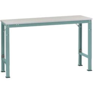 Manuflex AU8017.5021 Pracovní Přístavný stůl univerzální speciální s plastové desky, Šxhxv = 1000 x 800 x 722-1022 mm