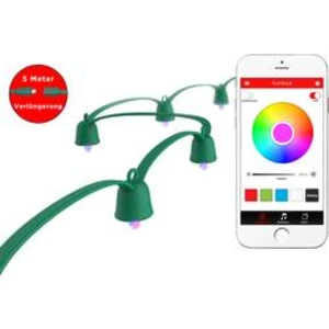 LED osvětlení na vánoční stromeček Mipow BTL506-GN, vnitřní/venkovní, N/A, 5 m