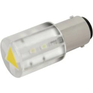 LED žárovka BA15d CML, 18561232, 230 V, 100 mcd, žlutá