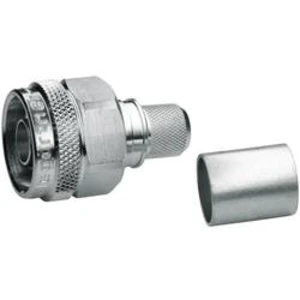 N konektor Telegärtner J01020A0107, zástrčka, rovná 10.30 mm, 50 Ω, 1 ks
