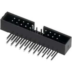 Kolíková lišta W & P Products 635-50-2-00, rastr (rozteč) 2 mm, počet pólů: 50, 1 ks