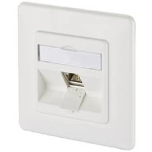 Síťová zásuvka pod omítku Metz Connect 1309111002-E, CAT 6A, 1 port, čistě bílá