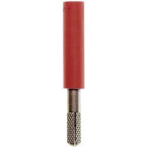 Adaptér 4/4 mm MultiContact 24.0163-22, TPE, rovný, červená