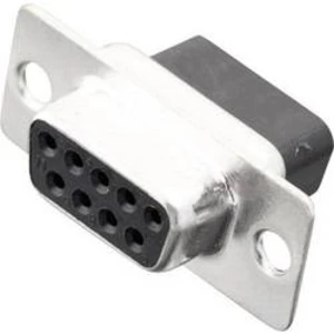 D-SUB zásuvková lišta MH Connectors MHDBC09-SS, 180 °, pólů 9, krimpované, 1 ks