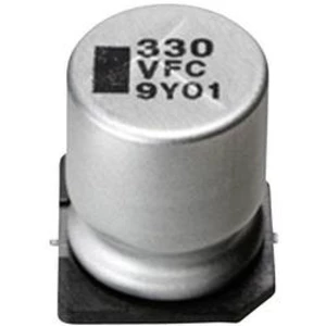SMD kondenzátor elektrolytický Panasonic hliník EEEFC1V100R, 10 µF, 35 V, 20 %, 5 x 5,4 mm