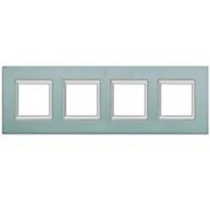 Legrand rám Axolute stříbrná Mercury HA4802/4AZ