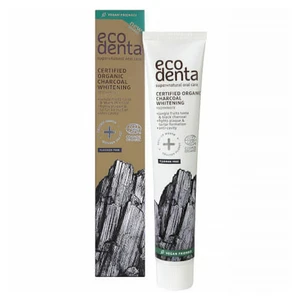 ECODENTA Organic Charcoal Whitening zubní pasta 75ml