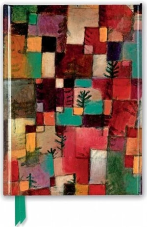 Zápisník Paul Klee: Redgreen and Violet-Yellow Rhythms (Foiled Journal)