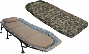 ZFISH Camo Set Flat Bedchair + Sleeping Bag Pat
