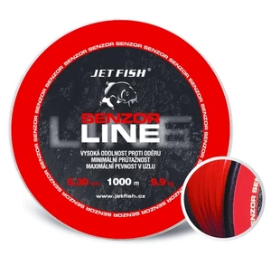 Jet fish senzor line red 1000 m-průměr 0,35 mm / nosnost 11,5 kg