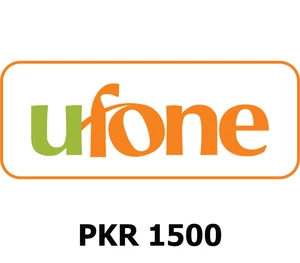 Ufone 1500 PKR Mobile Top-up PK