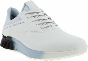 Ecco S-Three Mens Golf Shoes White/Black 40 Calzado de golf para hombres