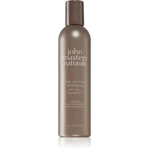 John Masters Organics Citrus & Geranium Daily Nourishing Shampoo vyživujúci šampón na každodenné použitie 236 ml