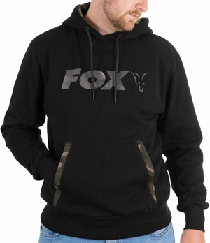 Fox Fishing Mikina Hoody Black/Camo XL
