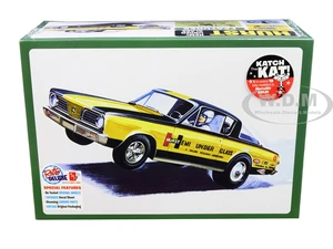 Skill 2 Model Kit 1966 Plymouth Barracuda Funny Car "Hemi Under Glass" 1/25 Scale Model by AMT