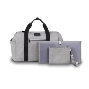 LIONELO Ida přebalovací taška grey concrete