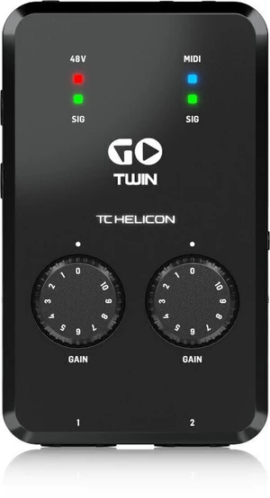 TC Helicon Go Twin iOS a Android zvuková karta