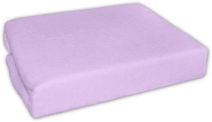 Baby Nellys Froté prostěradlo do postýlky 120x60cm - lila - fialová, vel. 120x60