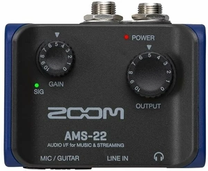 Zoom AMS-22 USB audio prevodník - zvuková karta