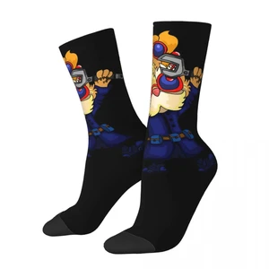 Happy Funny Men's Socks Heimerdinger Vintage Harajuku League of Legends LOL Game Street Style Casual Crew Sock Gift Printed