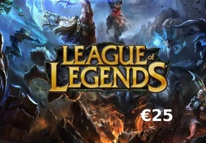 League of Legends 25 EUR Prepaid RP Card EU