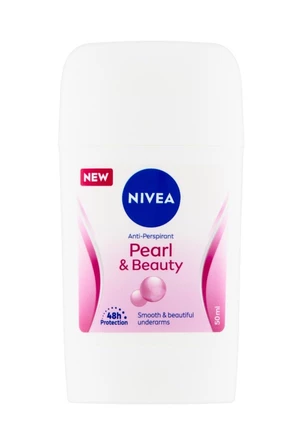 Nivea Black & White Invisible Clear tuhý antiperspirant 50 ml