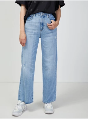 Light Blue Women's Wide Jeans Guess - Women