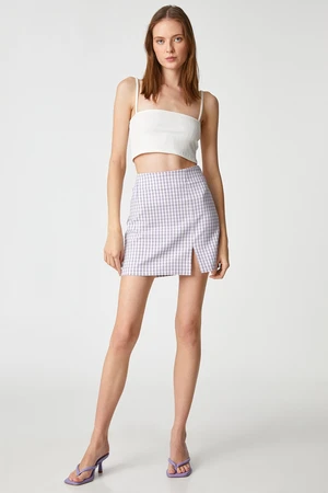 Koton Skirt - Purple - Mini