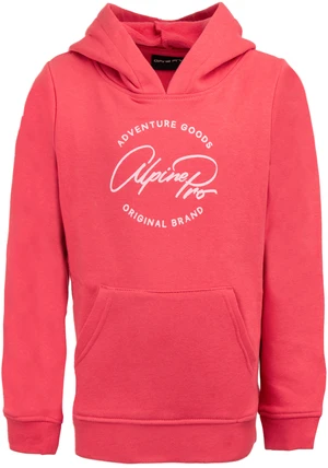 Children's sweatshirt ALPINE PRO BALENDO teaberry