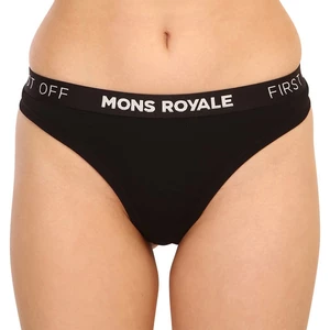 Dámská tanga Mons Royale merino černá