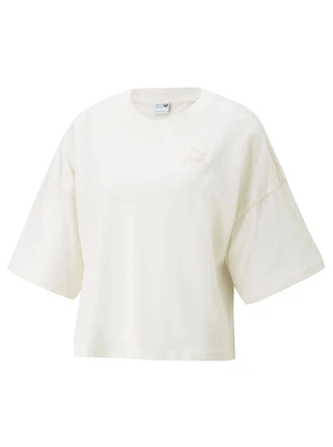 Cream Women's Oversize T-Shirt Puma - Women