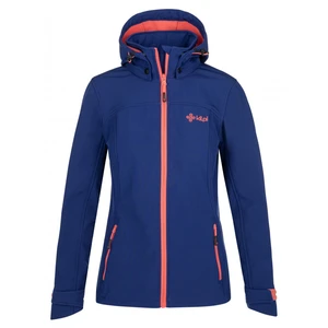 Women's softshell jacket Kilpi RAVIA-W DARK BLUE