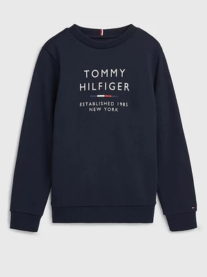 Tommy Hilfiger Mikina dětská Modrá