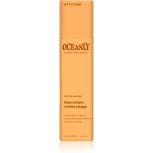 Attitude Oceanly Face Cream rozjasňující tuhý krém s vitaminem C 30 g