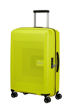 American Tourister Skořepinový cestovní kufr Aerostep M EXP 66,5/72,5 l - světle zelená