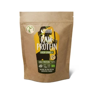 Proteín vanilkový s mladým jačmeňom RAW 450 g BIO   LIFEFOOD