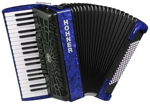 Hohner Bravo III 96 Dark Blue Accordéon à touches