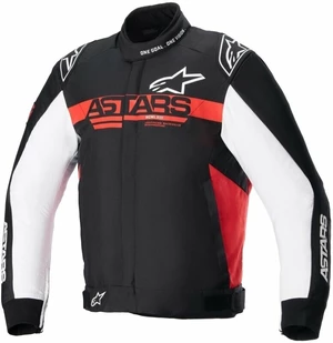 Alpinestars Monza-Sport Jacket Black/Bright Red/White XL Kurtka tekstylna